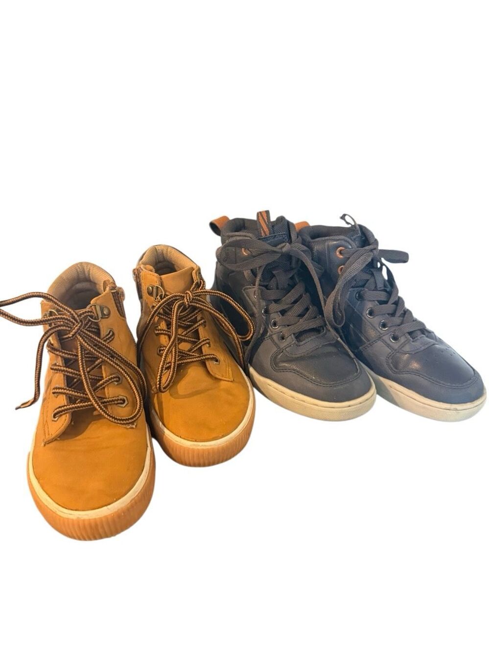 Boys size 1 dress shoe boot bundle Cat & Jack